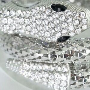 NWT EYECANDY LOS ANGELES Silver Bracelet adjustable